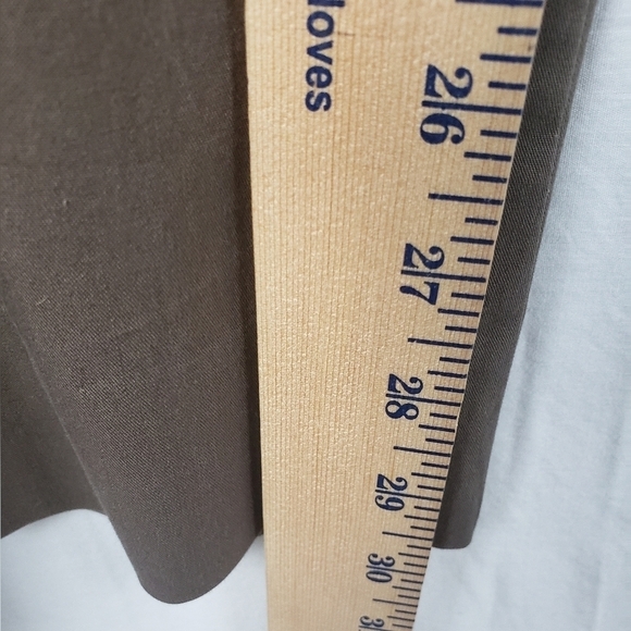 Michael Kors Brown Gramercy Fit Flat Front Khakis Sz 6 - Picture 9 of 9